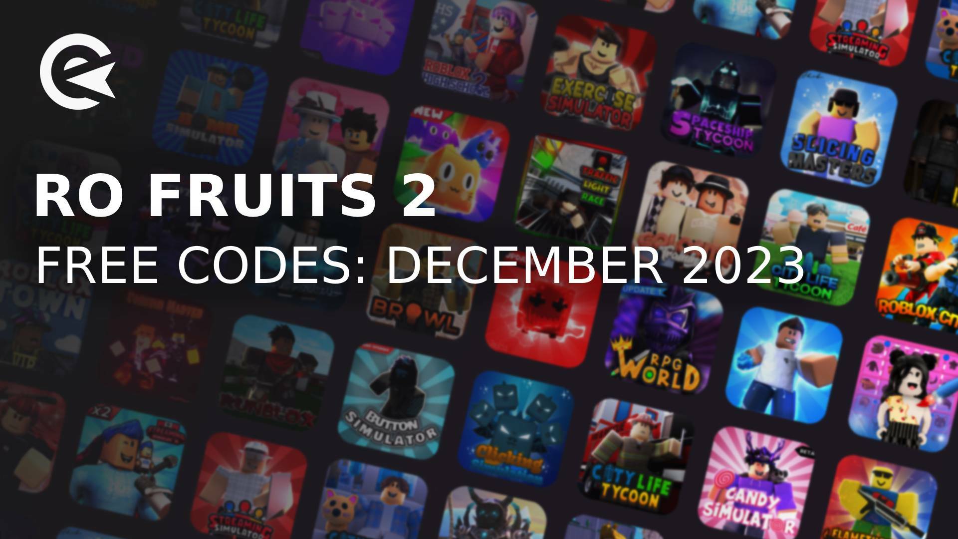Ro Fruits 2 Codes - Roblox - December 2023 