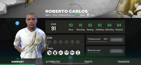 Roberto carlos fc mobile