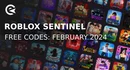 Roblox sentinel codes february 2024