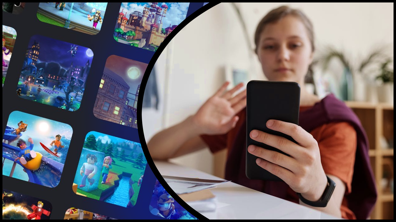 Roblox video selfies thumbnail