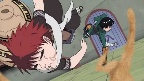 Rock lee vs gaara