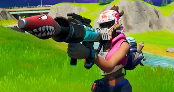 Rocket laucnher mechcanical weapon fortnite season 6