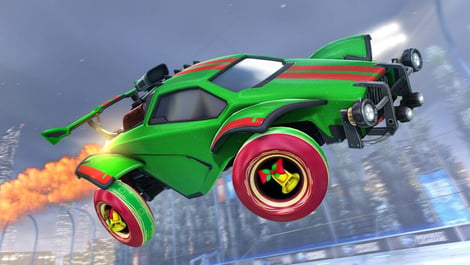 Rocket league christmas items Ring a Ling Wheels