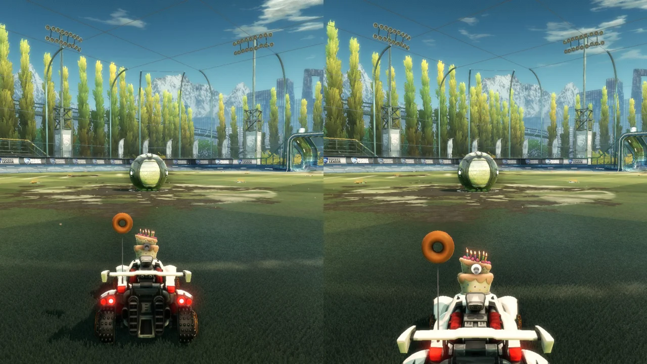 rocket league distance settings