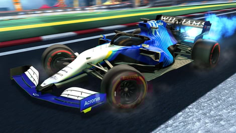 Rocket league f1 decals williams