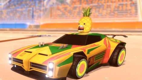Rocket league funniest decals pineapple