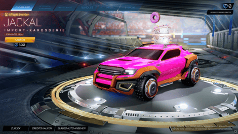 Rocket league jackal pink