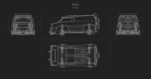 Rocket league merc hitbox dimensions