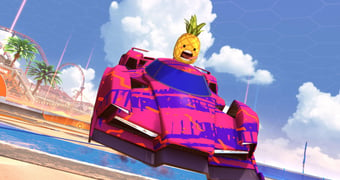 Rocket league pineapple topper car