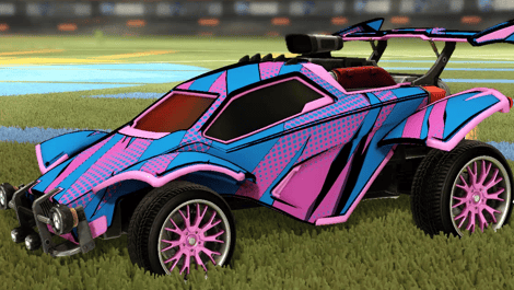 Rocket league ripped comic decal