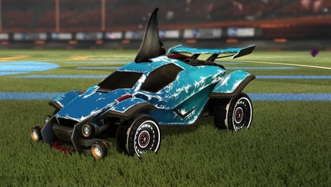 Rocket league shark fin topper