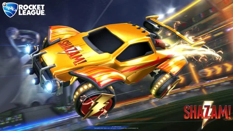 Raketová liga Shazam Octane oktán