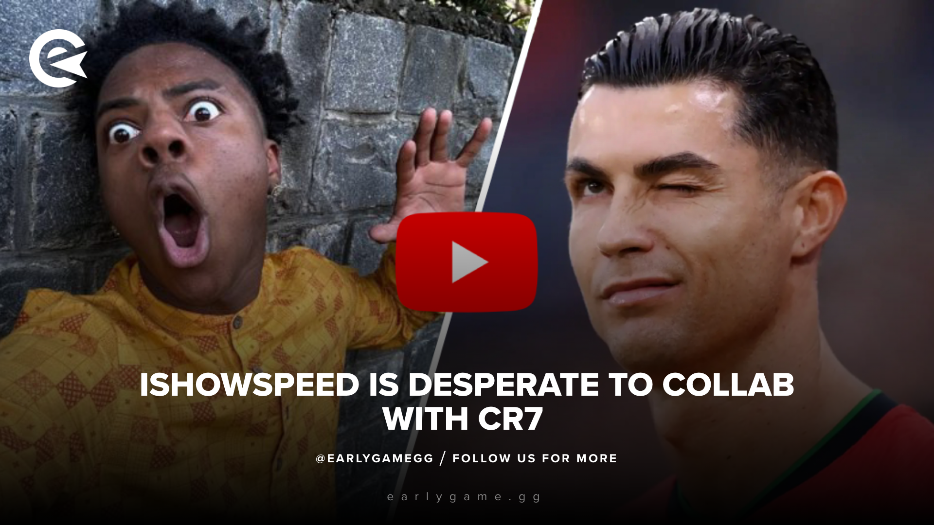 IShowSpeed ​​отчаянно хочет сотрудничать с CR7