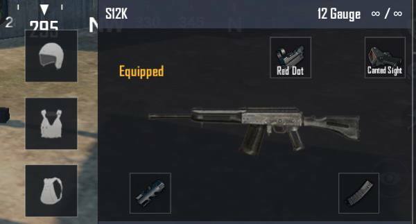 S12k loadout pubg mobile