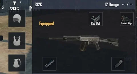 S12k loadout pubg mobile