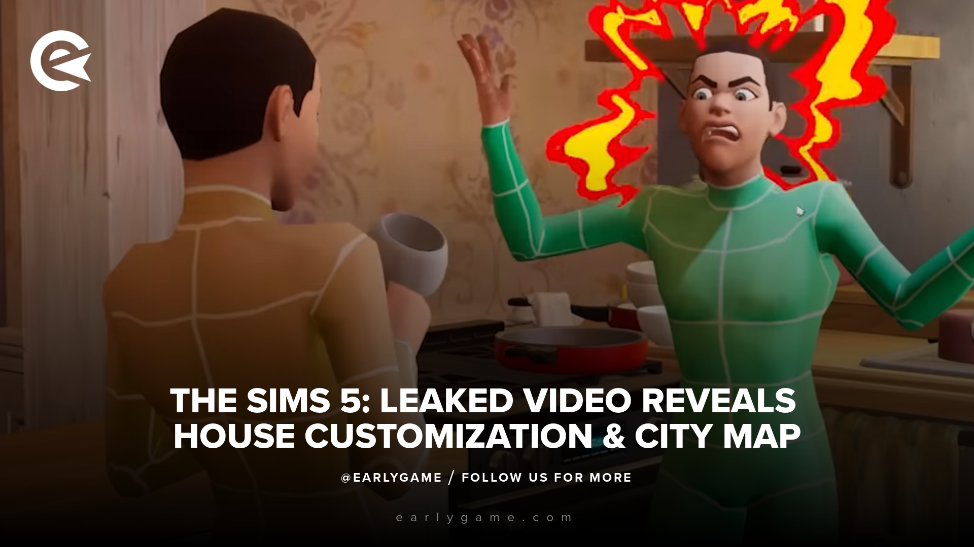 The Sims 5: Утечка видео показывает настройку дома и карту города