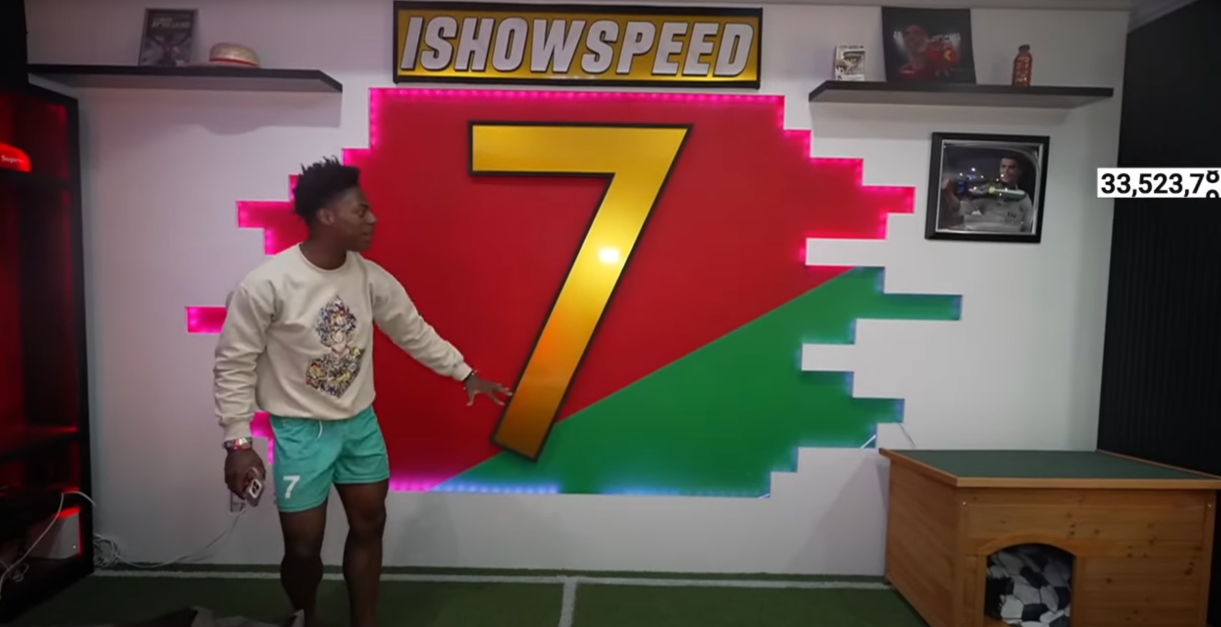 Speed zimmer ronaldo wand