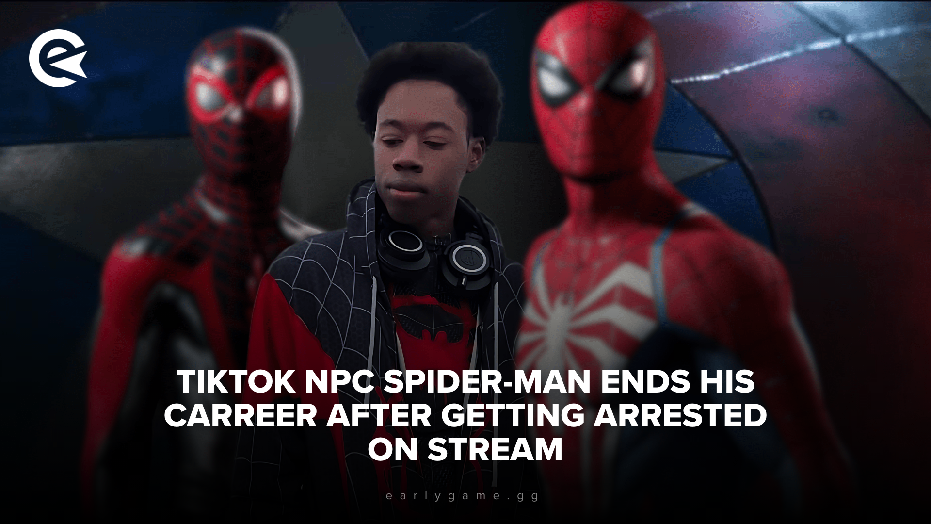 TikTok NPC Spider-Man Ends His Carreer After Getting Arrested On Stream