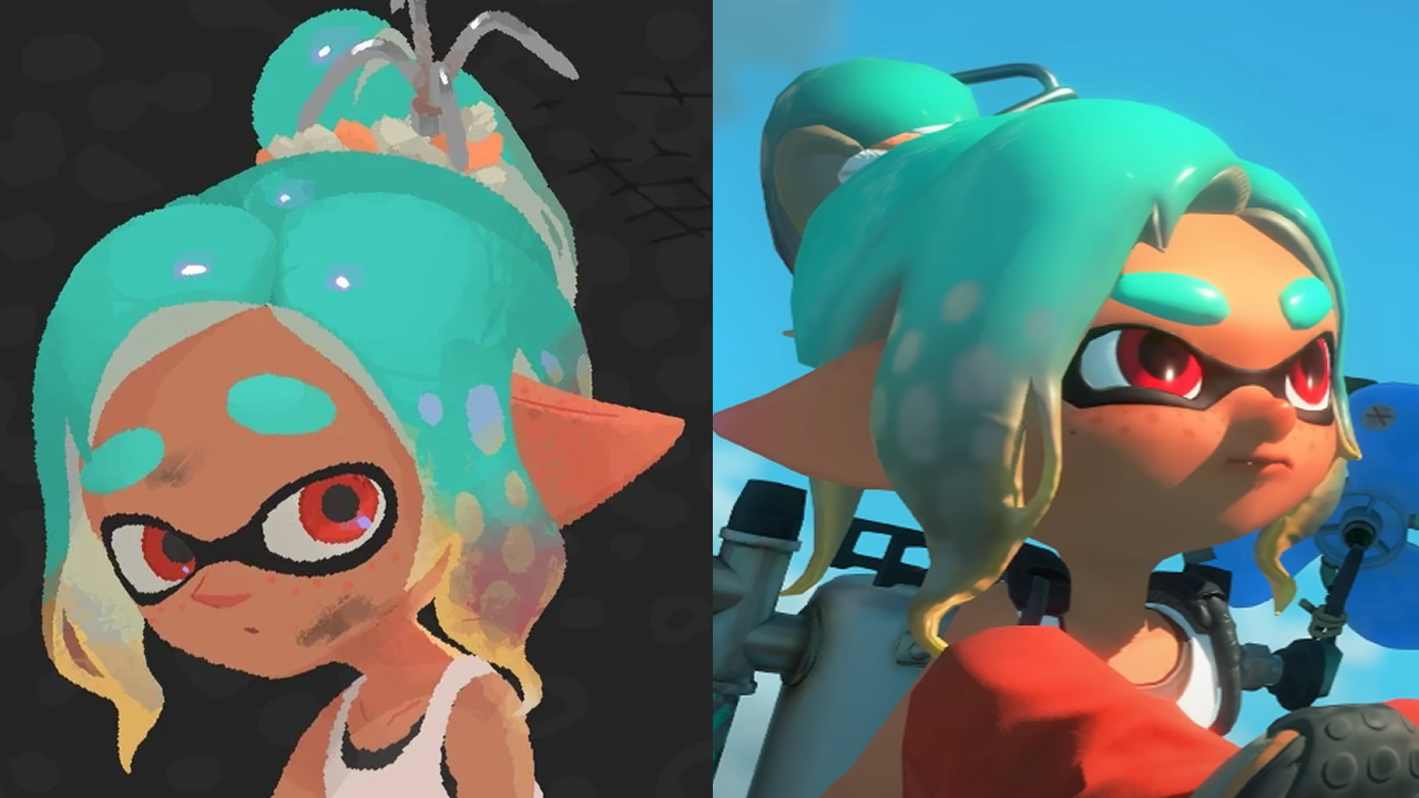 Splatoon raiders freckles