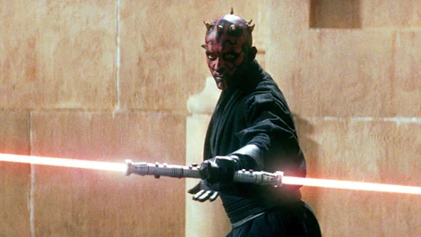 Star wars Darth Maul lightsaber