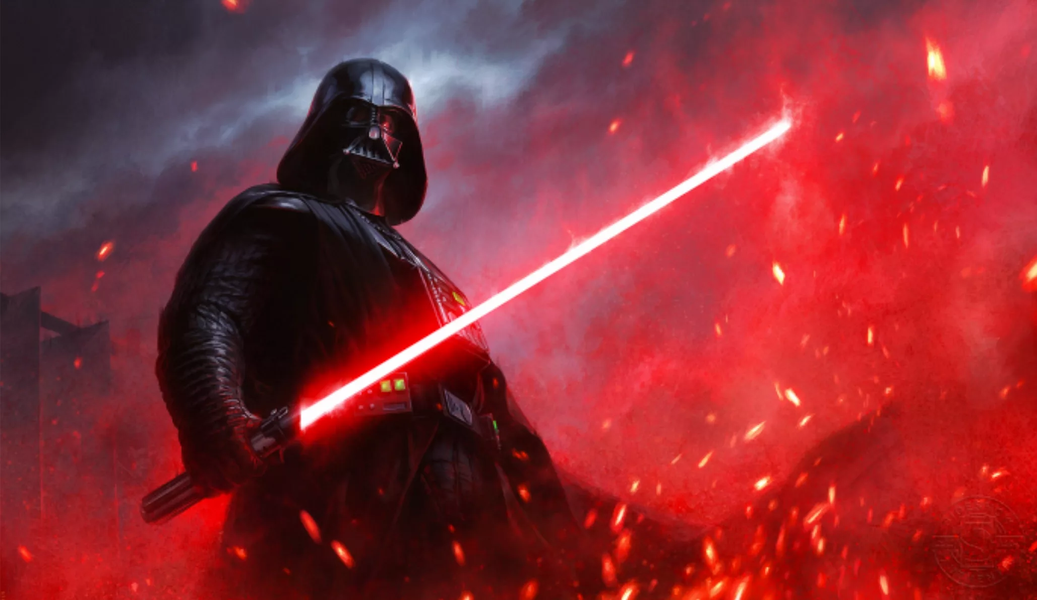Star wars darth vader lightsaber