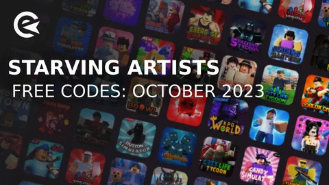 Starving Artists Codes (December 2023) - Roblox