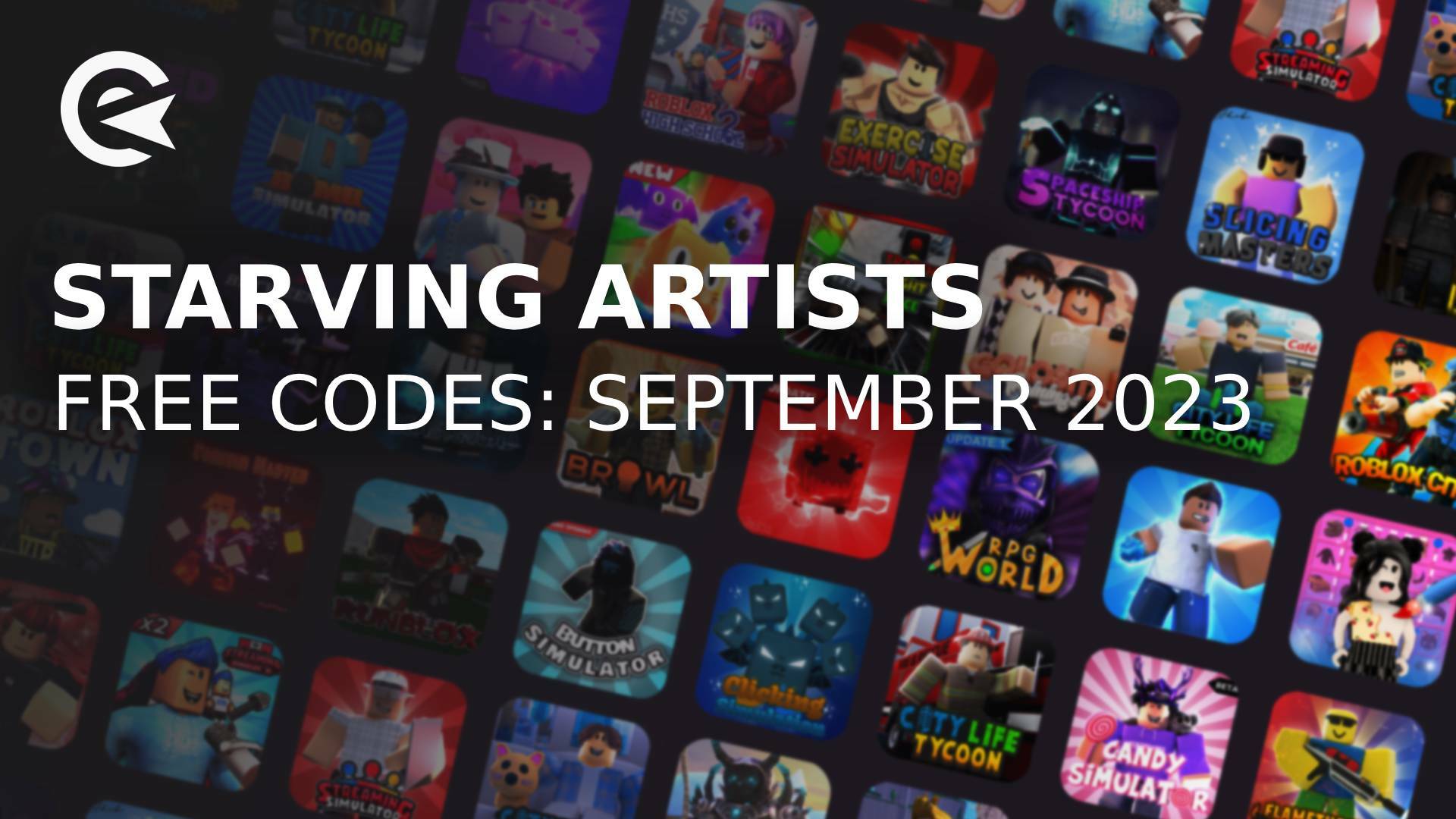 Roblox Starving Artists Codes (September 2022)