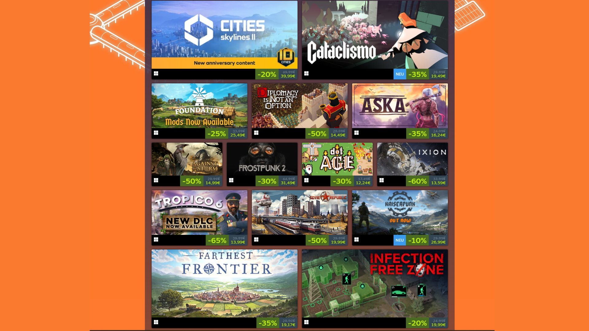 Steam sale settlements