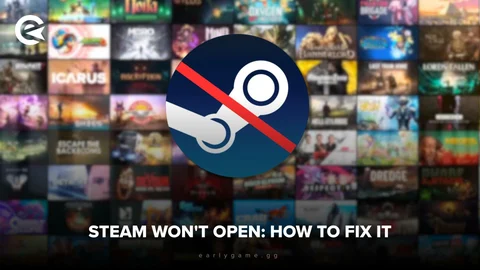 Steam wont open fix