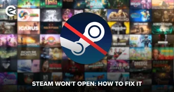 Steam wont open fix