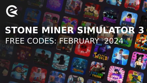 Stone miner simulator 3 codes february