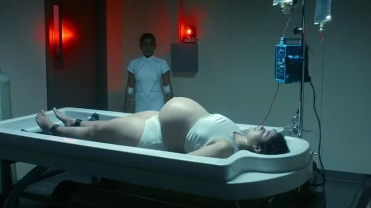 Stranger things finale pregnant women cropped processed by imagy