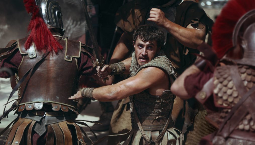Stunt equipment in Gladiator