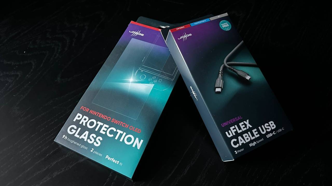 Switch oled protection glass kabel
