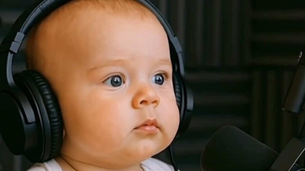 Talking baby podcast