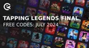 Tapping legends final codes july 2024