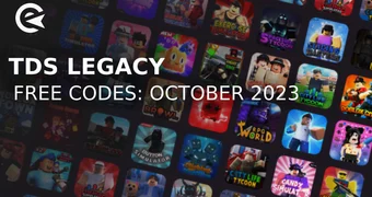 Tds legacy codes october