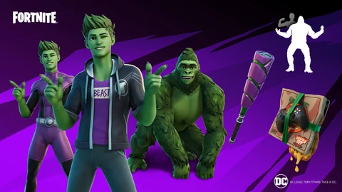 Teen titans beast boy fortnite