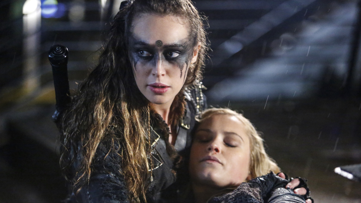 The 100 tv show cropped processed by imagy