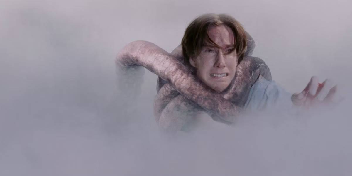 The mist still