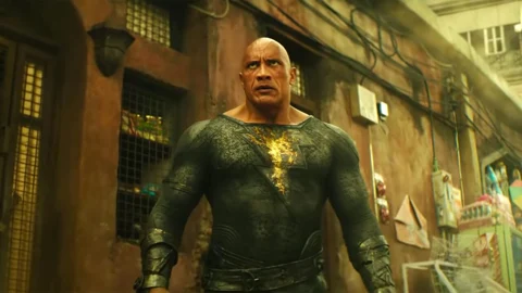 The rock black adam first look dc sizzle