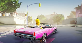 The simpsons hit and run unreal engine 5 remake