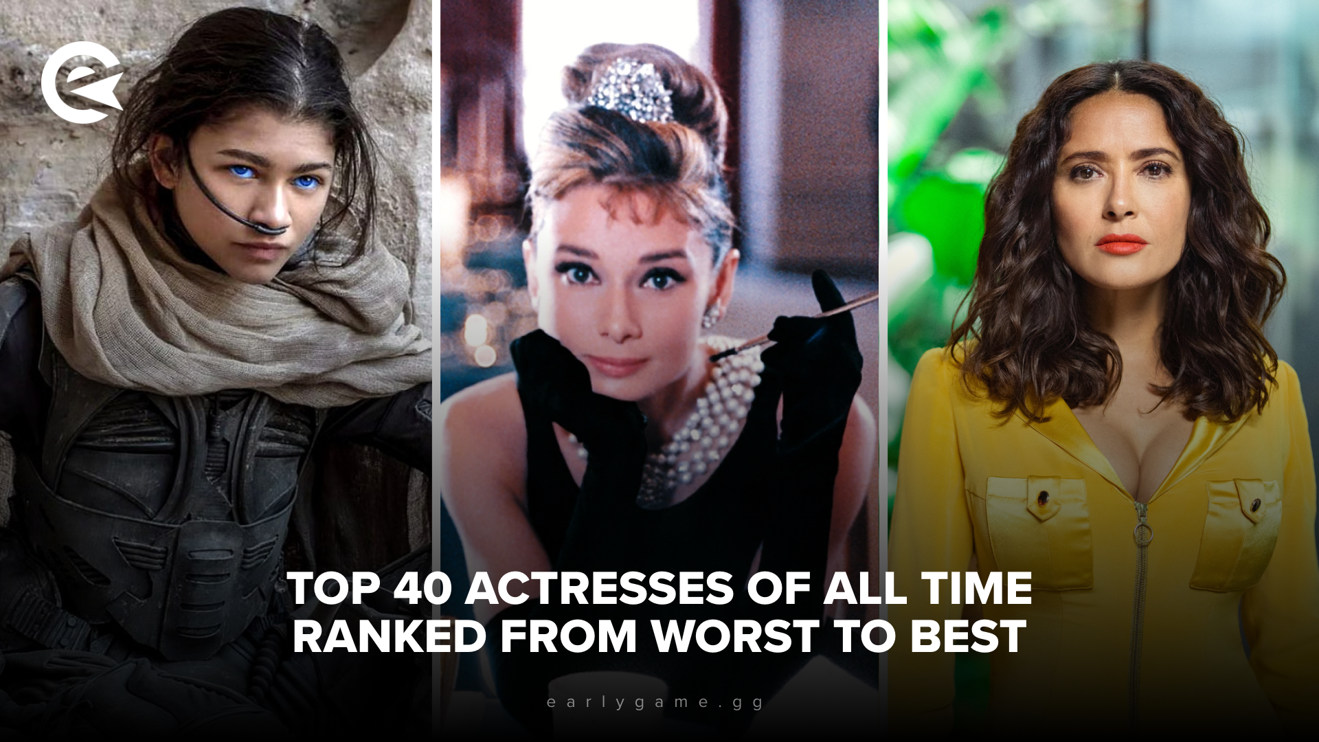 Top 40 actresses