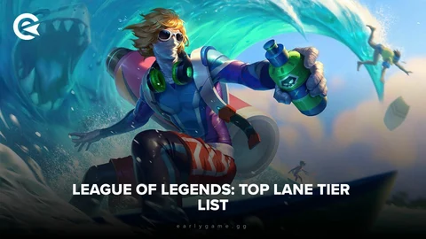 Top lane tierlist header