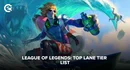 Top lane tierlist header