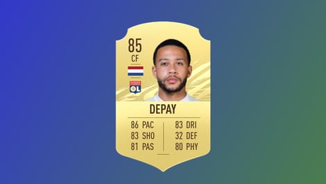 Top ligue1 players memphis depay