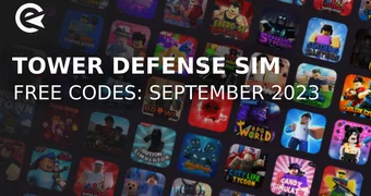 Tower defense simulator codes september 2023