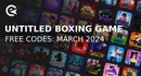 Untitled boxing game codes march 2024