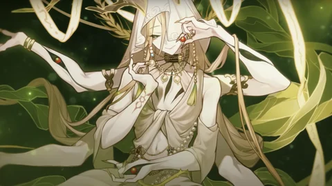 Upcoming characters header