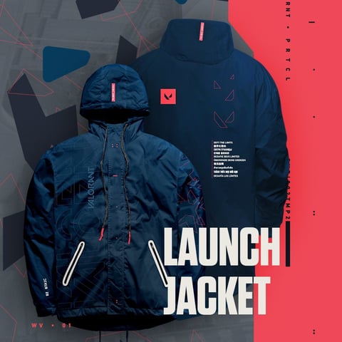 Valorant launch jacket